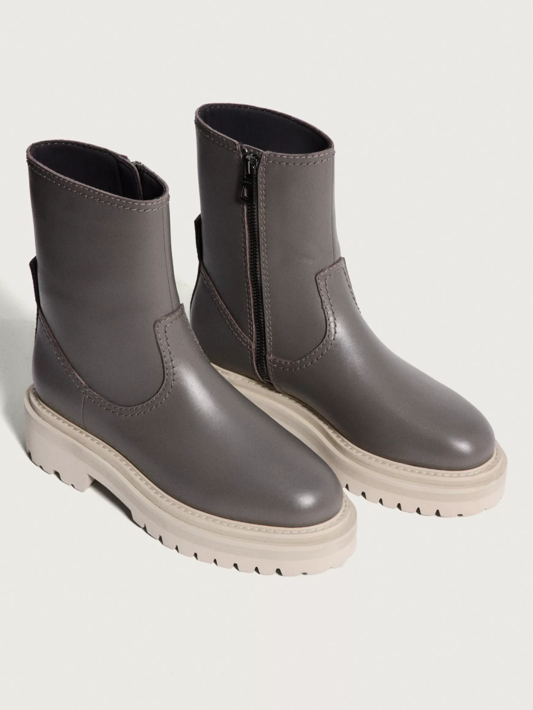 Botas Y Botines-HOFF BOTA PIEL OFFICE GRIS