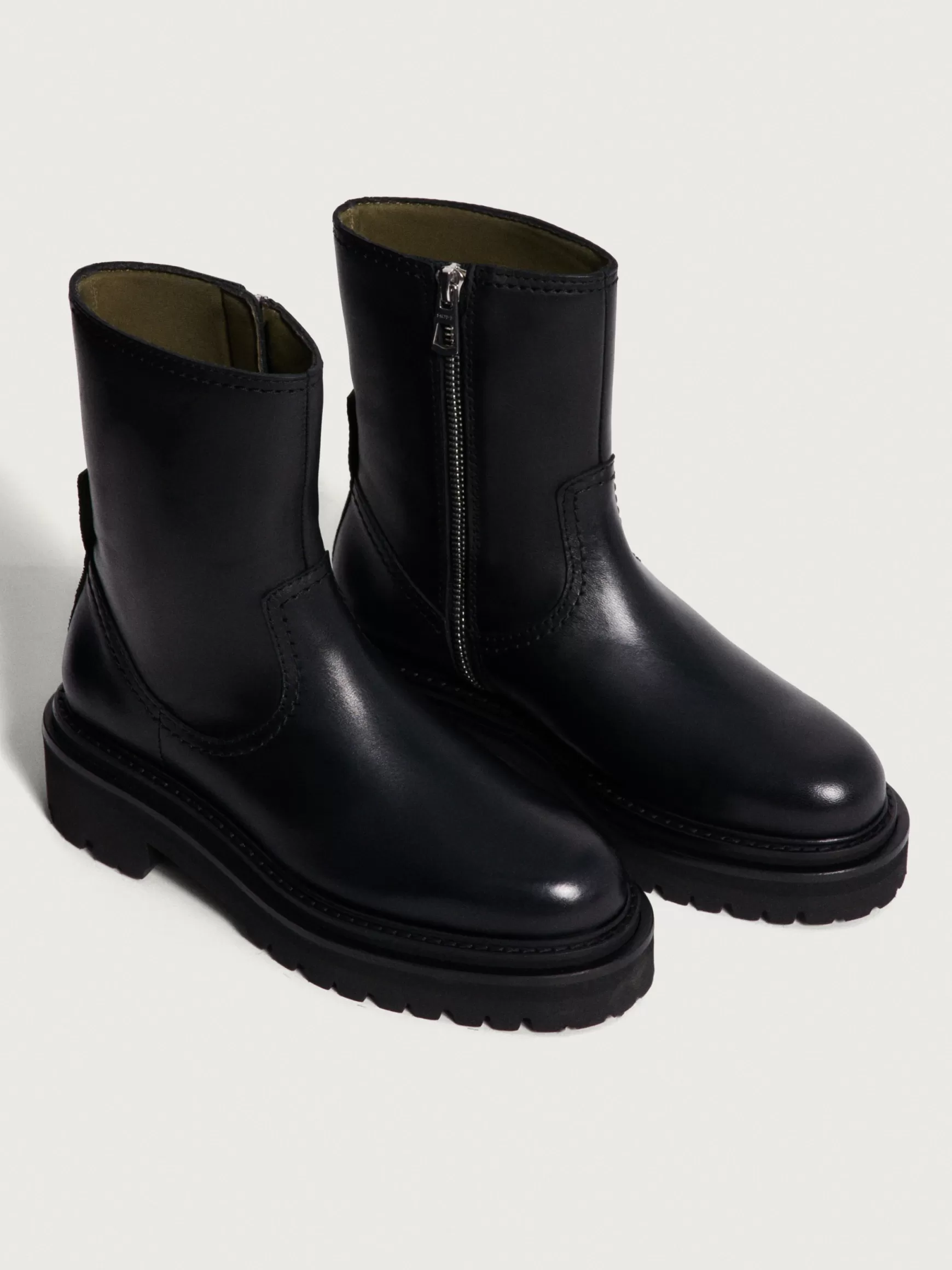 Botas Y Botines-HOFF BOTA PIEL OFFICE NEGRO