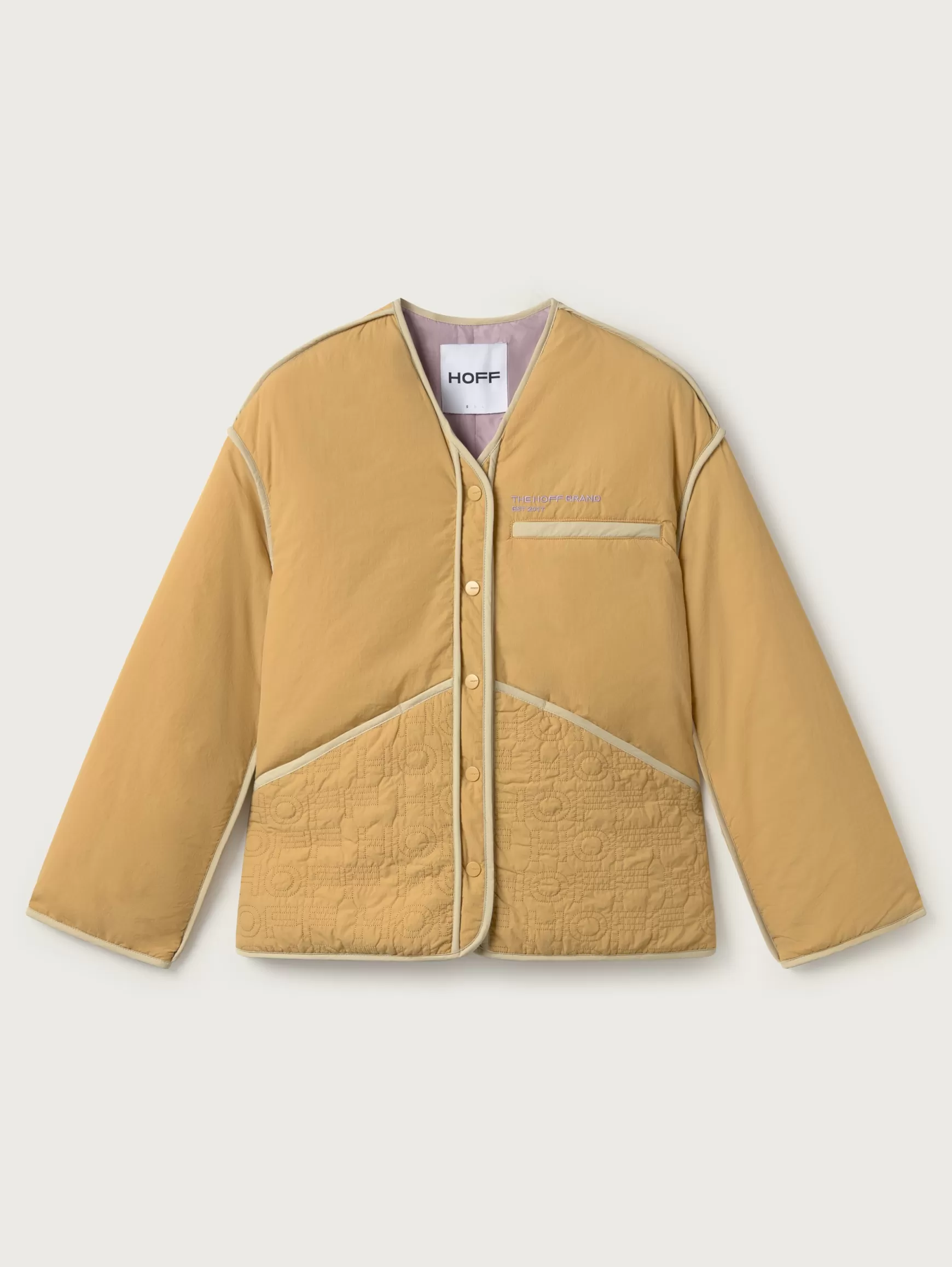 Abrigos-HOFF CHAQUETA CHARLOTTE OCRE