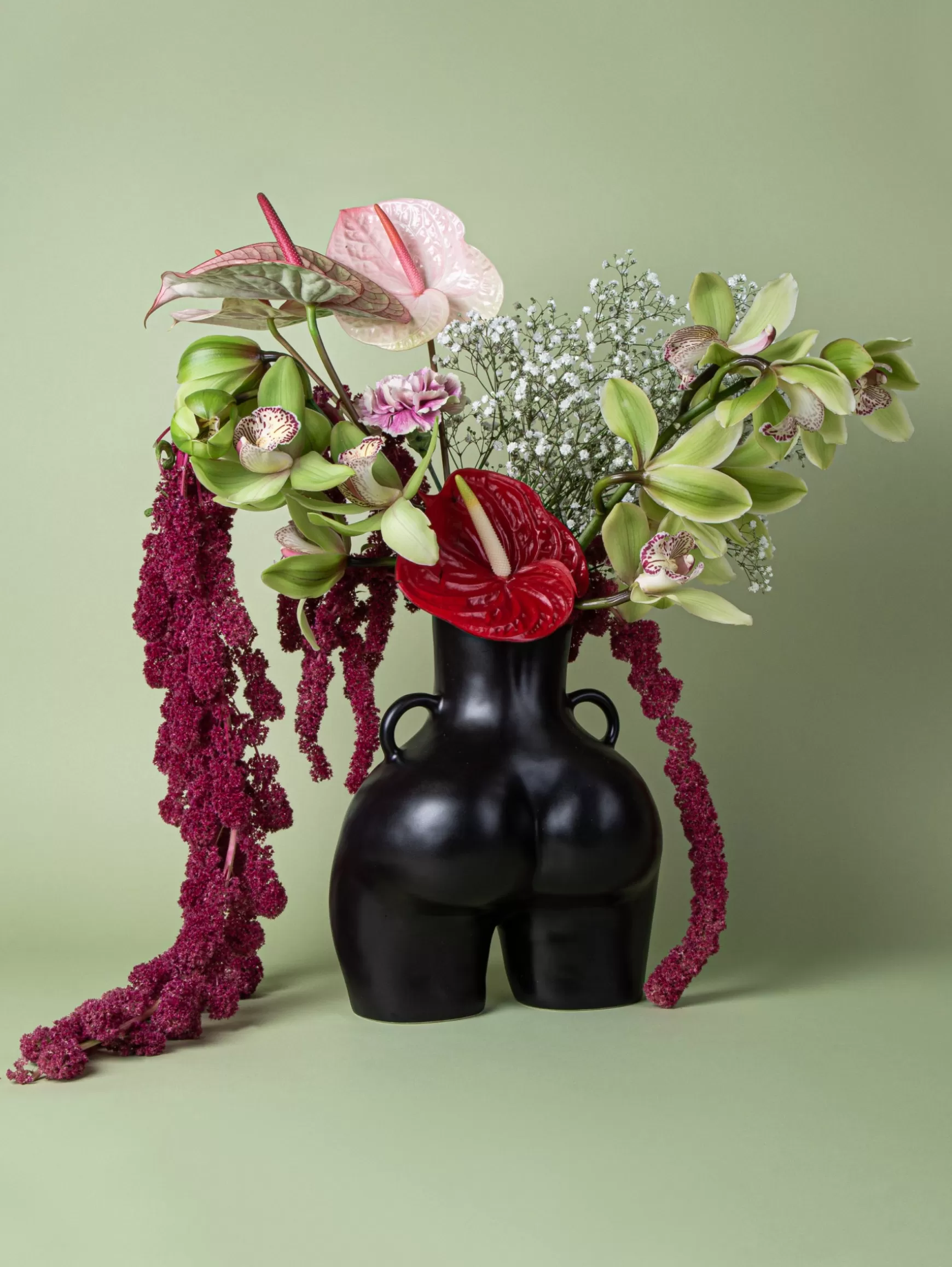 Decoración | Decoración-HOFF LOVE HANDLES VASE BLACK