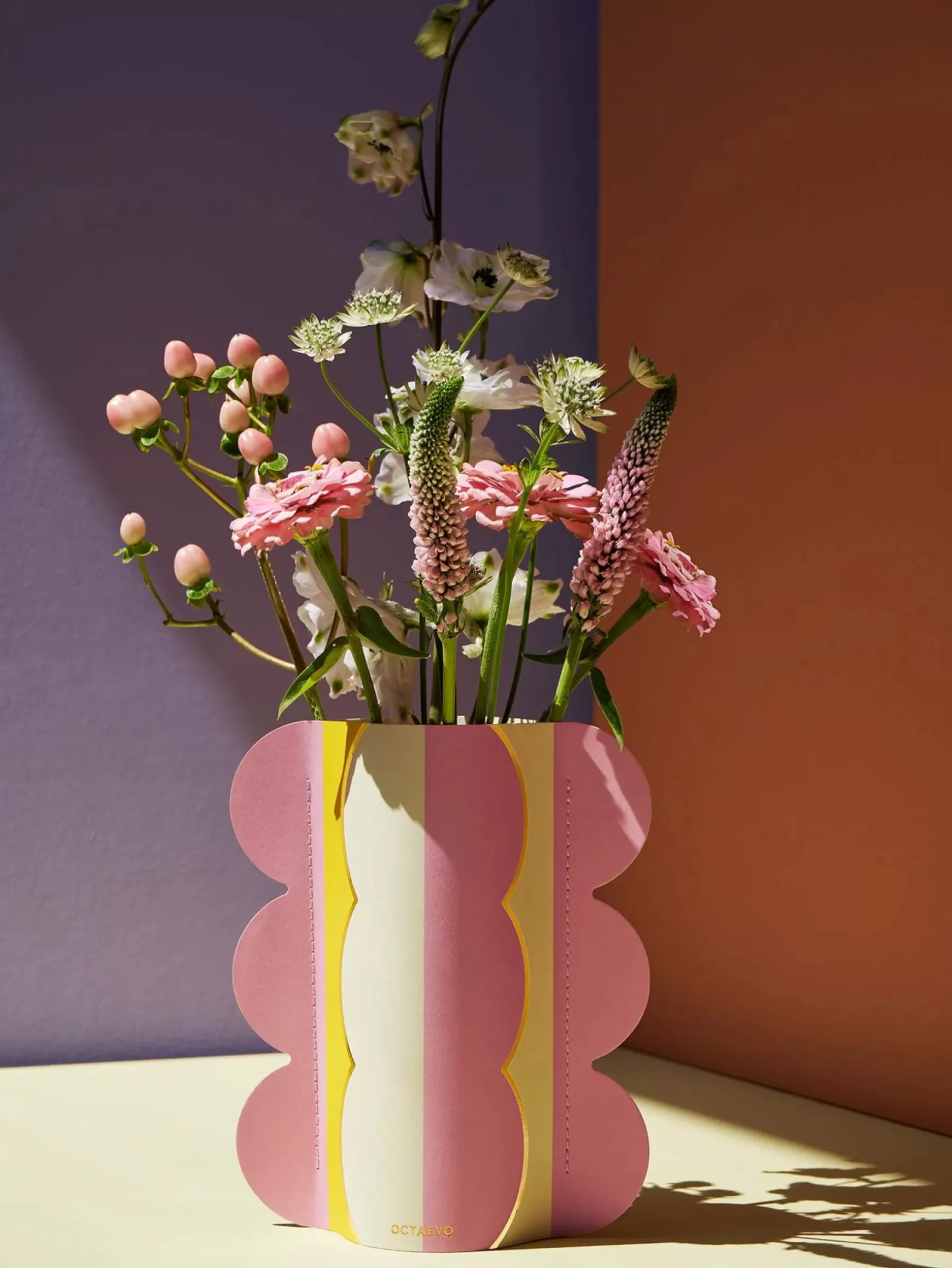 Decoración | Decoración-HOFF MINI PAPER VASE RIVIERA WAVE