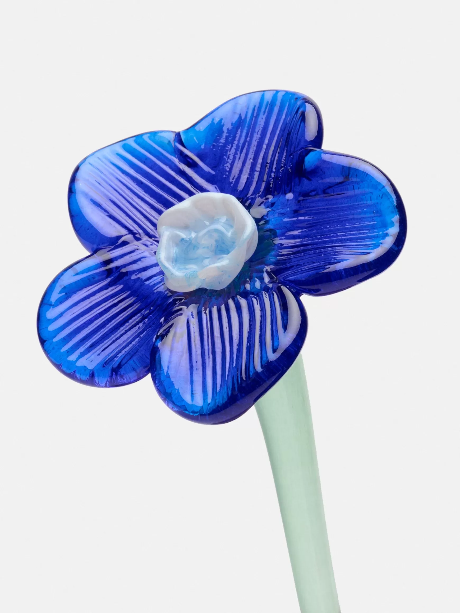 Decoración | Decoración-HOFF MOUTHBLOWN CRYSTAL FLOWER BLUE