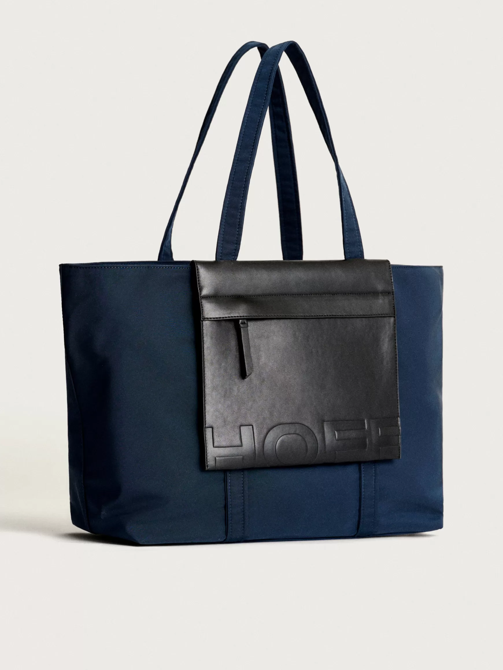 Nylon | Bolsos Shopper-HOFF SHOPPER NYLON DAILY AZUL MARINO